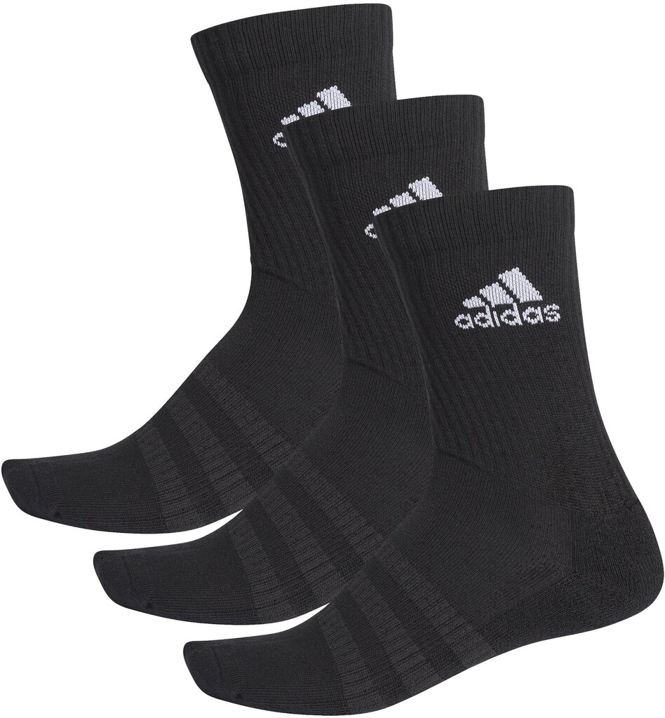 Sokid Adidas Cush Crw 3PP Black hind ja info | Meeste sokid | kaup24.ee