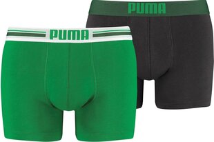 Нижнее белье Puma Placed Logo Green цена и информация | Мужские боксеры | kaup24.ee
