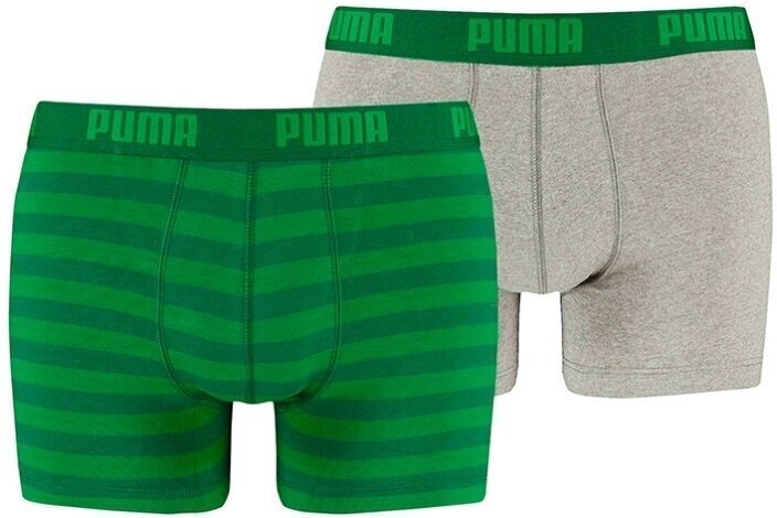 Aluspesu Puma Stripe 1515 Green Grey hind ja info | Meeste aluspesu | kaup24.ee