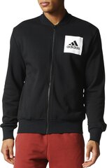 Джемпер Adidas ESS BOMBER FT Black цена и информация | Мужские толстовки | kaup24.ee