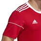 Jalgpalli T-särk Adidas Squad 17 Jsy SS Red hind ja info | Meeste T-särgid | kaup24.ee