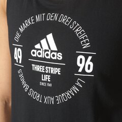 Pluus Adidas LOGO TANK TOP Black цена и информация | Спортивная одежда для женщин | kaup24.ee