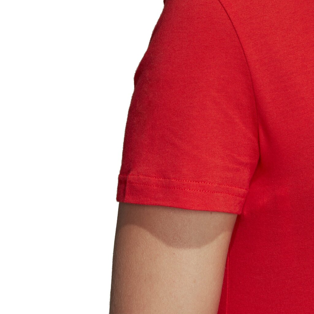Pluus Adidas W E Lin Slim T Red hind ja info | Naiste spordiriided | kaup24.ee