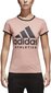 Pluus Adidas W Sid Slim Tee Pink Black hind ja info | Naiste spordiriided | kaup24.ee