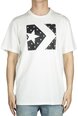 T-särk Converse Star Fill Chevron Tee White