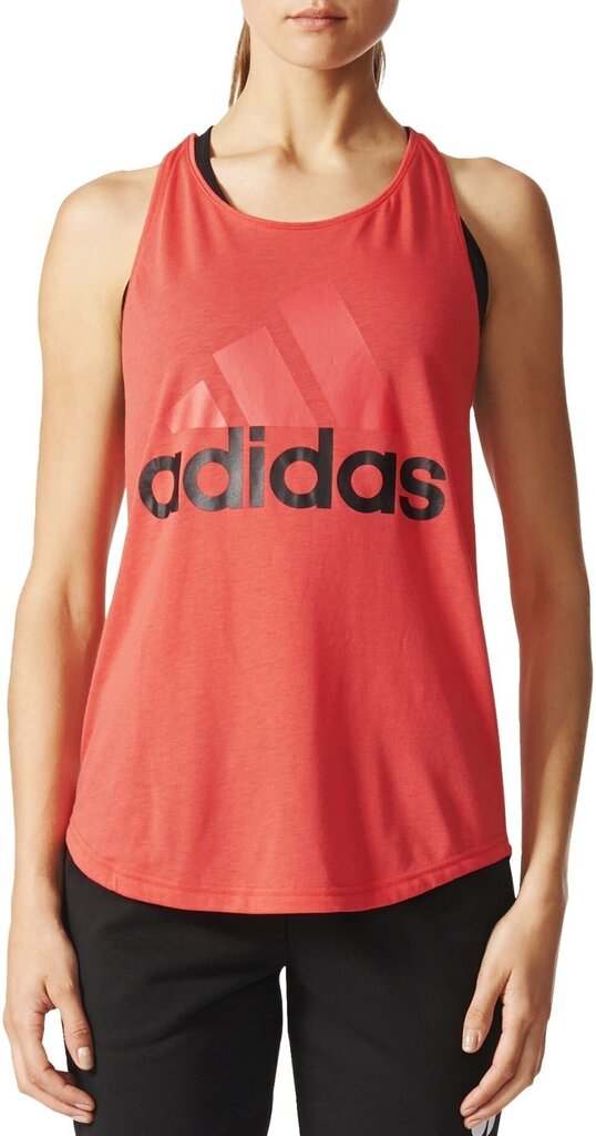 Pluus Adidas ESS LIN LO TANK Pink hind ja info | Naiste spordiriided | kaup24.ee