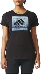 Блуза Adidas CATEGORY ATH W Black цена и информация | Спортивная одежда для женщин | kaup24.ee