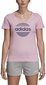 Pluus Adidas Linear Tee II Pink цена и информация | Naiste spordiriided | kaup24.ee