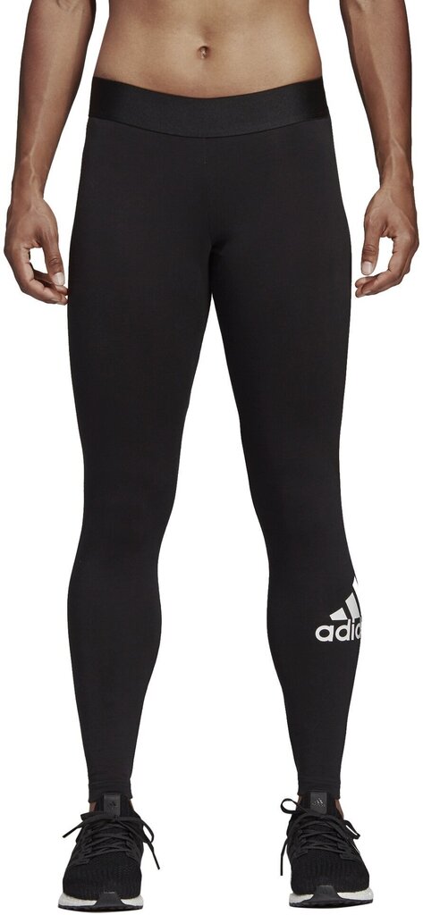 Retuusid Adidas W Mh Bos Tights Black цена и информация | Naiste spordiriided | kaup24.ee