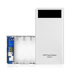 Двойной аккумулятор USB 7x18650 для корпуса Diy Power Bank для корпуса 5v2a с ЖК-дисплеем Batte цена и информация | Дополнительные принадлежности для лодок и байдарок | kaup24.ee