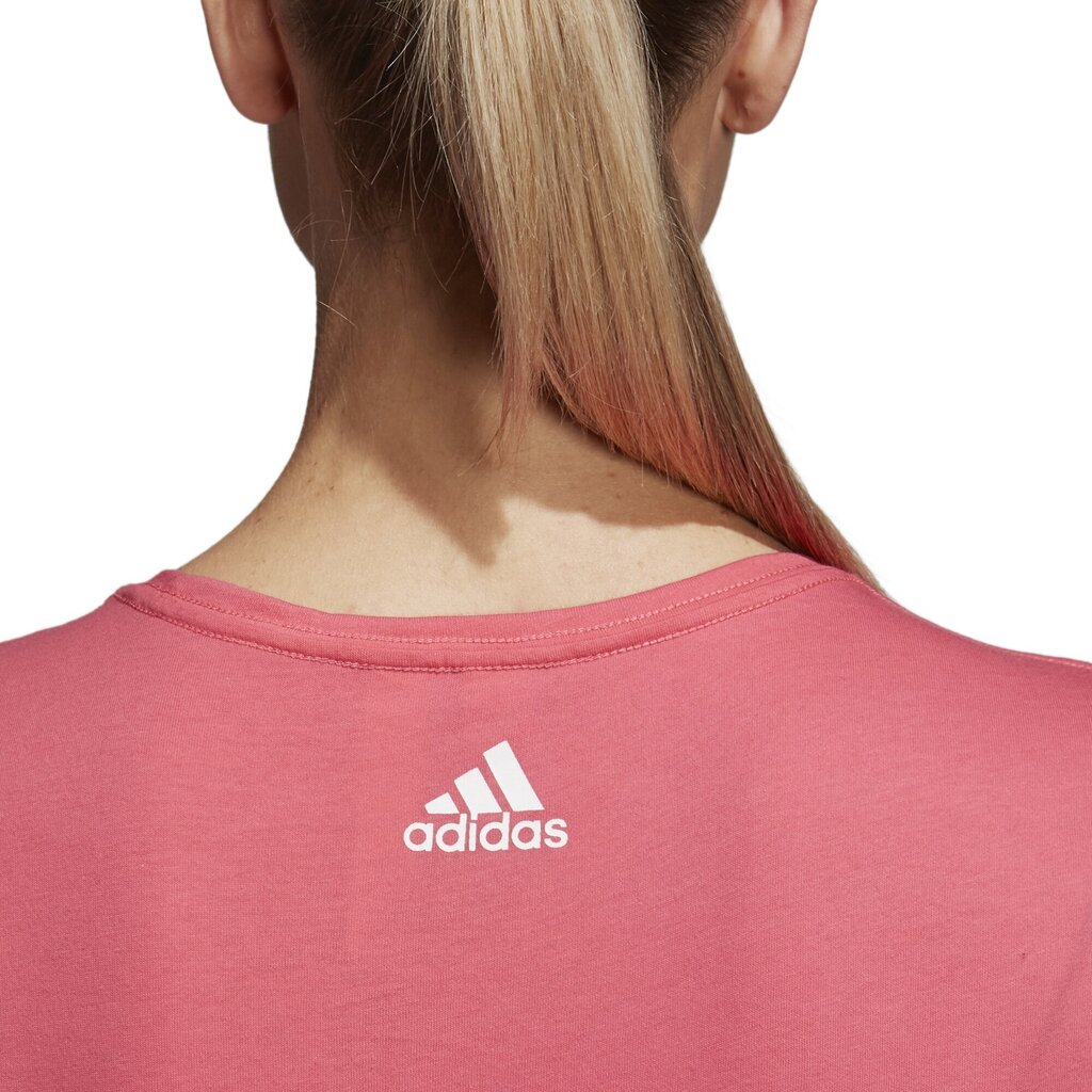 Pluus Adidas Foil Linear Pink hind ja info | Naiste spordiriided | kaup24.ee