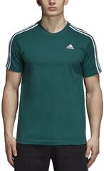 Adidas Футболка Ess 3S Tee Noble Green цена и информация | Мужские футболки | kaup24.ee