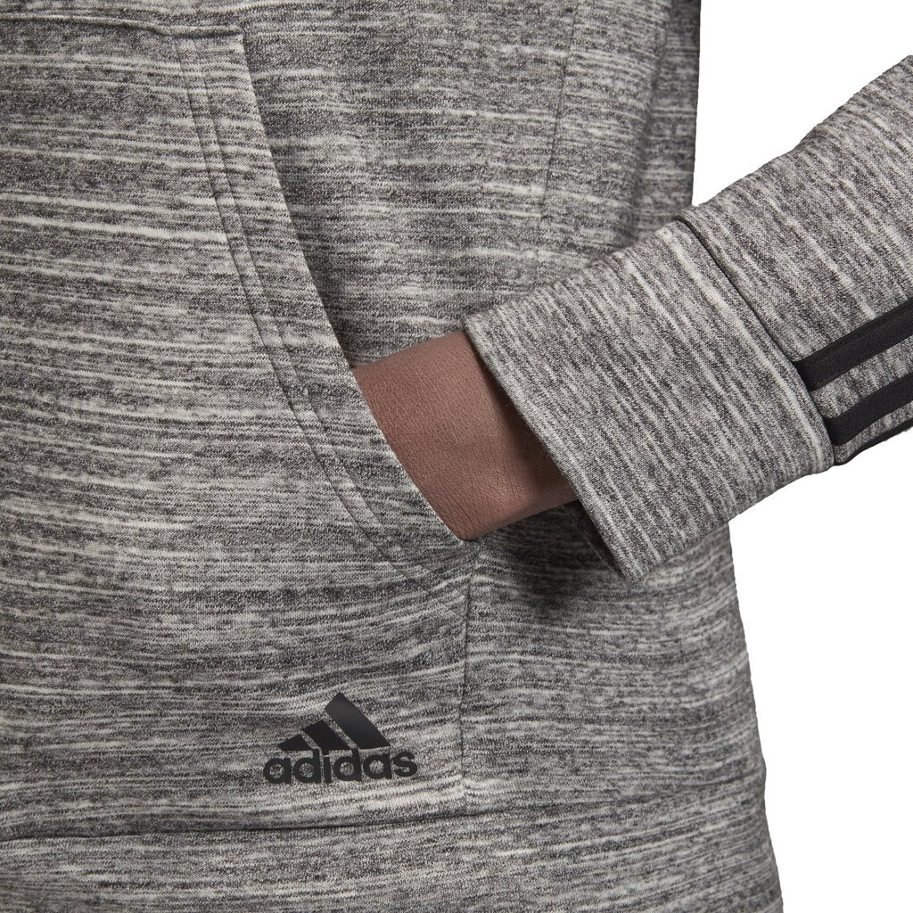 Dressipluus Adidas W Mh Hth Fz Hd Grey цена и информация | Naiste pusad | kaup24.ee