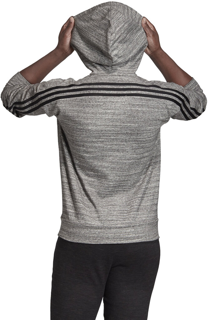 Dressipluus Adidas W Mh Hth Fz Hd Grey цена и информация | Naiste pusad | kaup24.ee