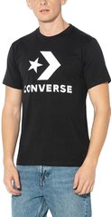 Футболка Converse Star Chevron Tee Black цена и информация | Мужские футболки | kaup24.ee