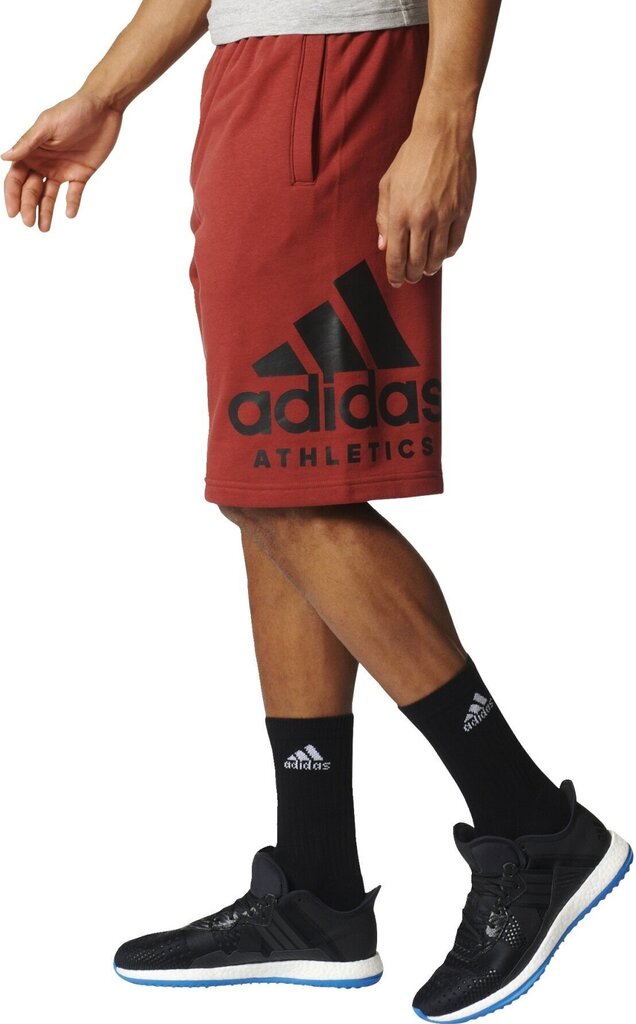 Lühikesed püksid Adidas ID ALOGO SHORT Red цена и информация | Meeste lühikesed püksid | kaup24.ee