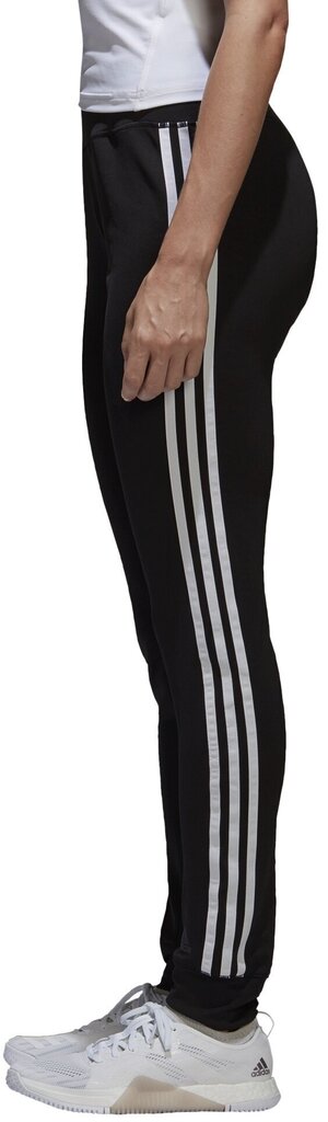 Püksid Adidas D2M Cuff Pants 3S Black White цена и информация | Naiste spordiriided | kaup24.ee