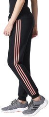 Штаны Adidas Essentials 3 Stripes Pants Cuffed Black цена и информация | Спортивная одежда для женщин | kaup24.ee