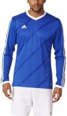 Jalgpalli T-särk Adidas Tabela 14 Long Sleeve Blue hind ja info | Meeste T-särgid | kaup24.ee
