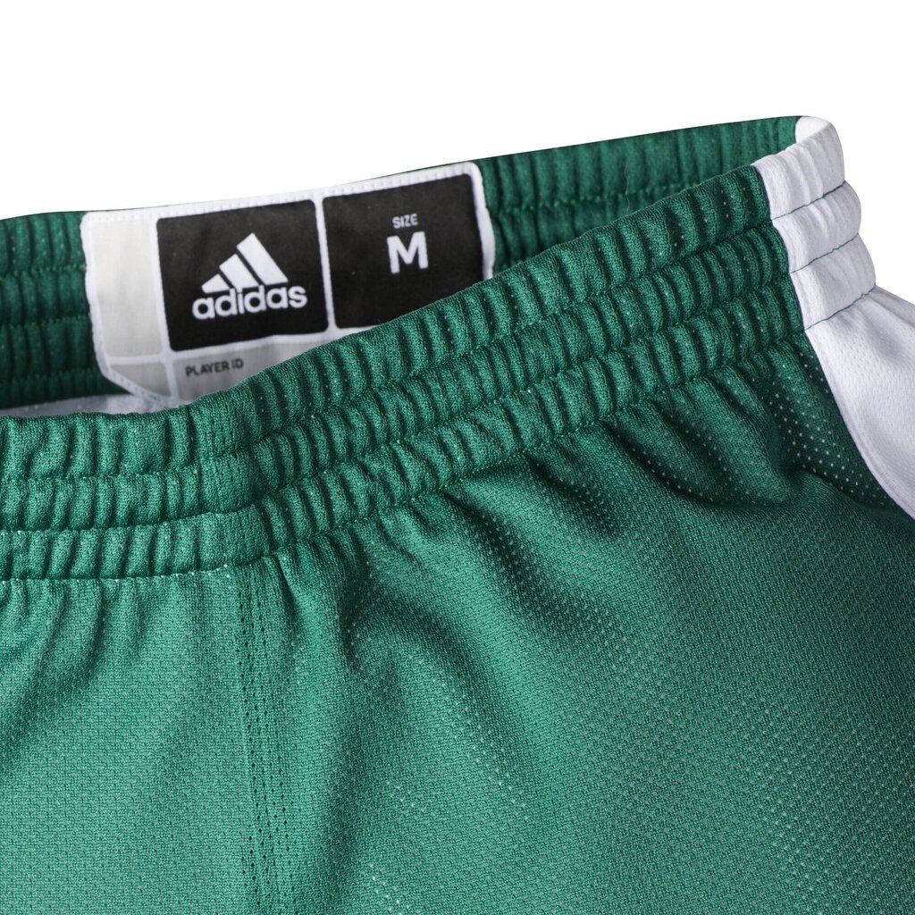 Lühikesed korvpallipüksid teismelistele Adidas Y Rev Crzy Ex S Green White цена и информация | Poiste lühikesed püksid | kaup24.ee