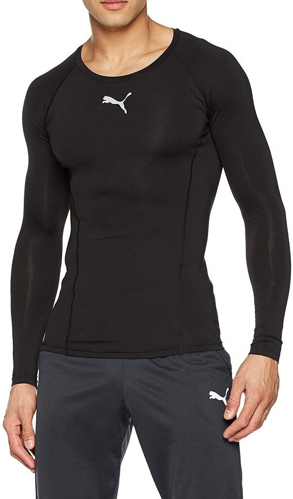 T-särk Puma Liga Baselayer Black hind ja info | Meeste T-särgid | kaup24.ee