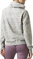 Reebok Джемпер El Marble Cowl Neck Grey Heather цена и информация | Женские толстовки | kaup24.ee