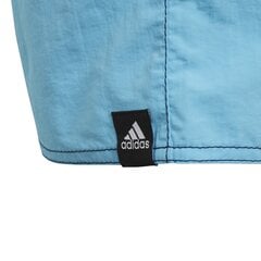 Купальные шорты для подростков Adidas Solid Shorts Blue цена и информация | Шорты для плавания для мальчиков | kaup24.ee