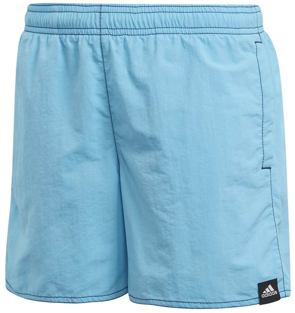 Lühikesed ujumispüksid teismelistele Adidas Solid Shorts Blue цена и информация | Poiste ujumispüksid | kaup24.ee