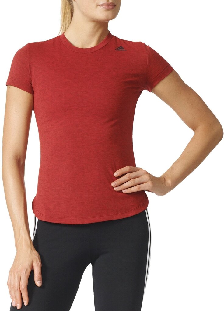 Pluus Adidas Prime Tee Red цена и информация | Naiste spordiriided | kaup24.ee