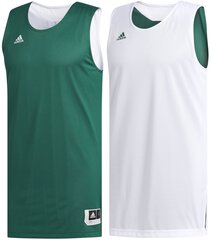 Adidas Баскетбольные шорты Rev Crzy Expl Green White цена и информация | Meeste T-särgid | kaup24.ee