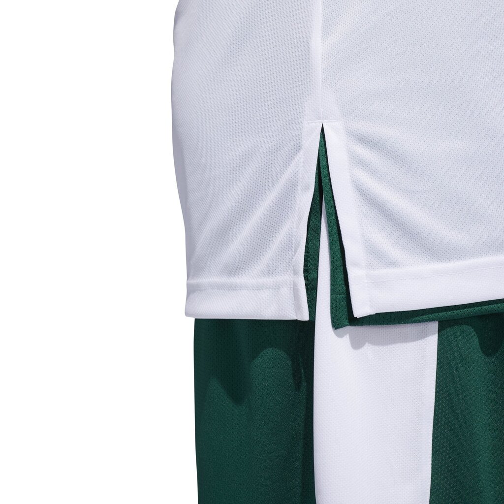 Korvpalli T-särk Adidas Rev Crzy Expl Green White цена и информация | Meeste T-särgid | kaup24.ee
