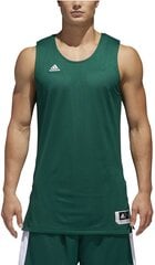Adidas Баскетбольные шорты Rev Crzy Expl Green White цена и информация | Мужские футболки | kaup24.ee