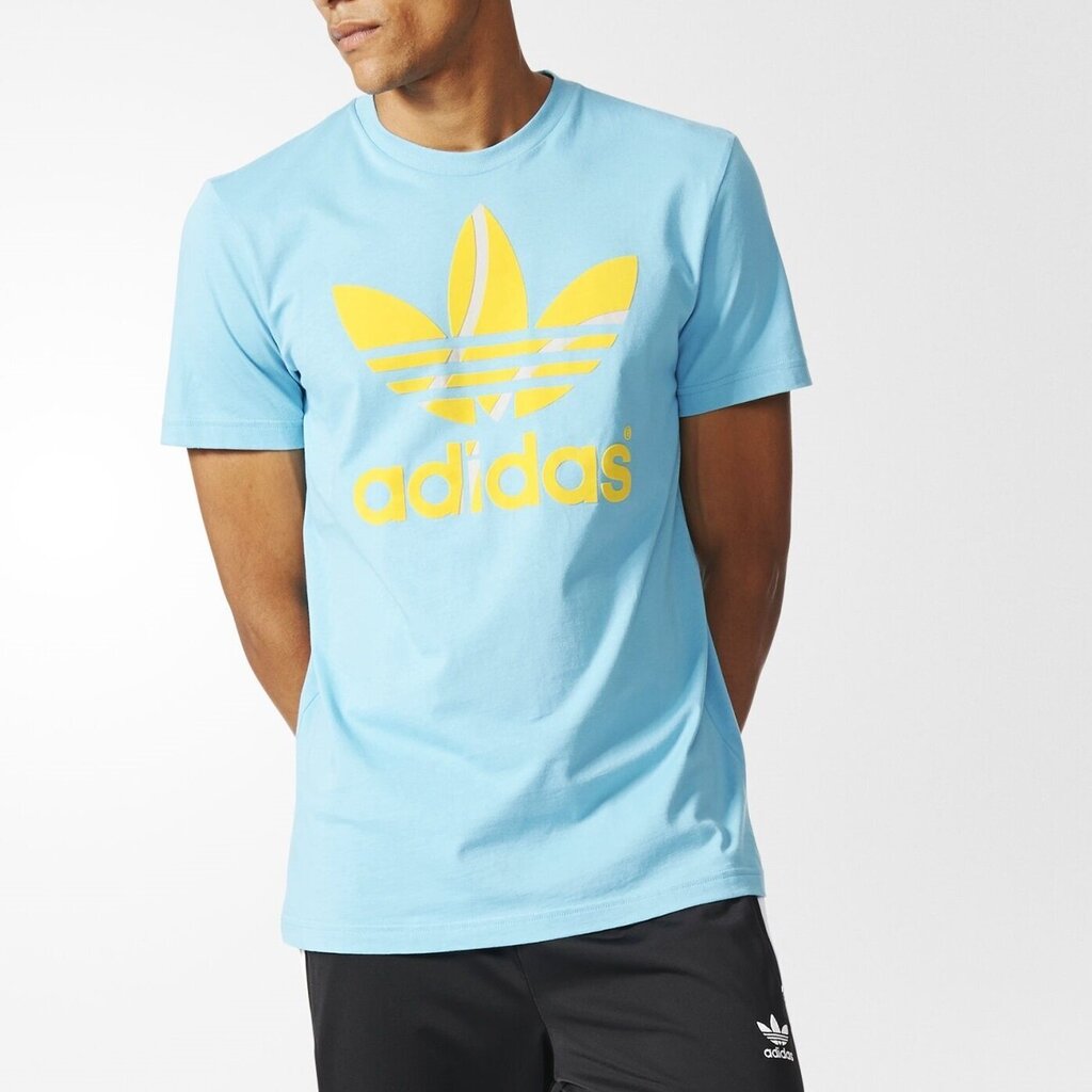 T-särk Adidas Originals FLOCK TENNIS T цена и информация | Meeste T-särgid | kaup24.ee