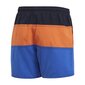Lühikesed ujumispüksid teismelistele Adidas Yb Cb Shorts Sl Black Blue Orange hind ja info | Poiste ujumispüksid | kaup24.ee