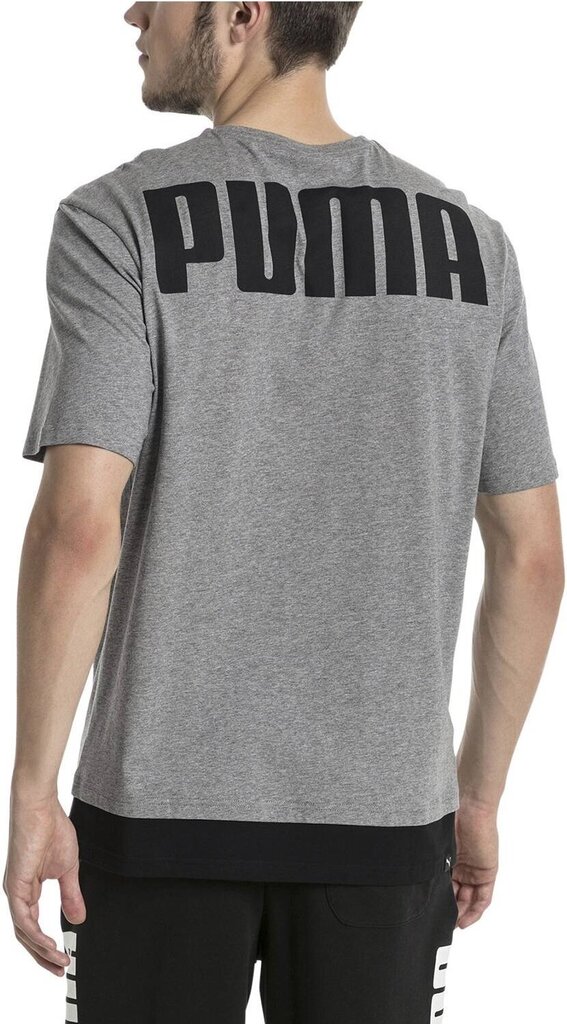 T-särk Puma Rebel Tee Grey Black hind ja info | Meeste T-särgid | kaup24.ee