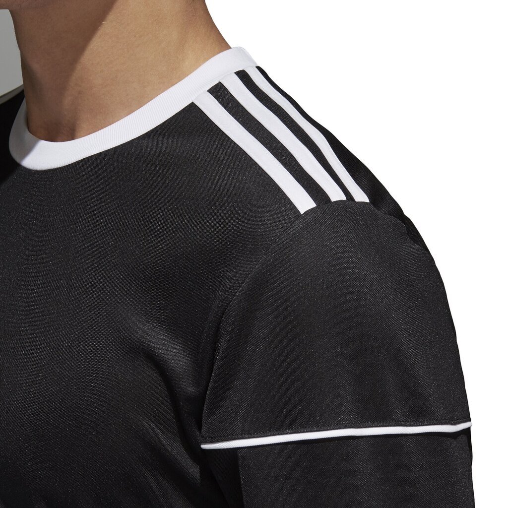 Jalgpalli T-särk Adidas Squad 17 Jsy Ls Black цена и информация | Meeste T-särgid | kaup24.ee