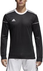 Футбольная майка Adidas Squad 17 Jsy Ls Black цена и информация | Мужские футболки | kaup24.ee