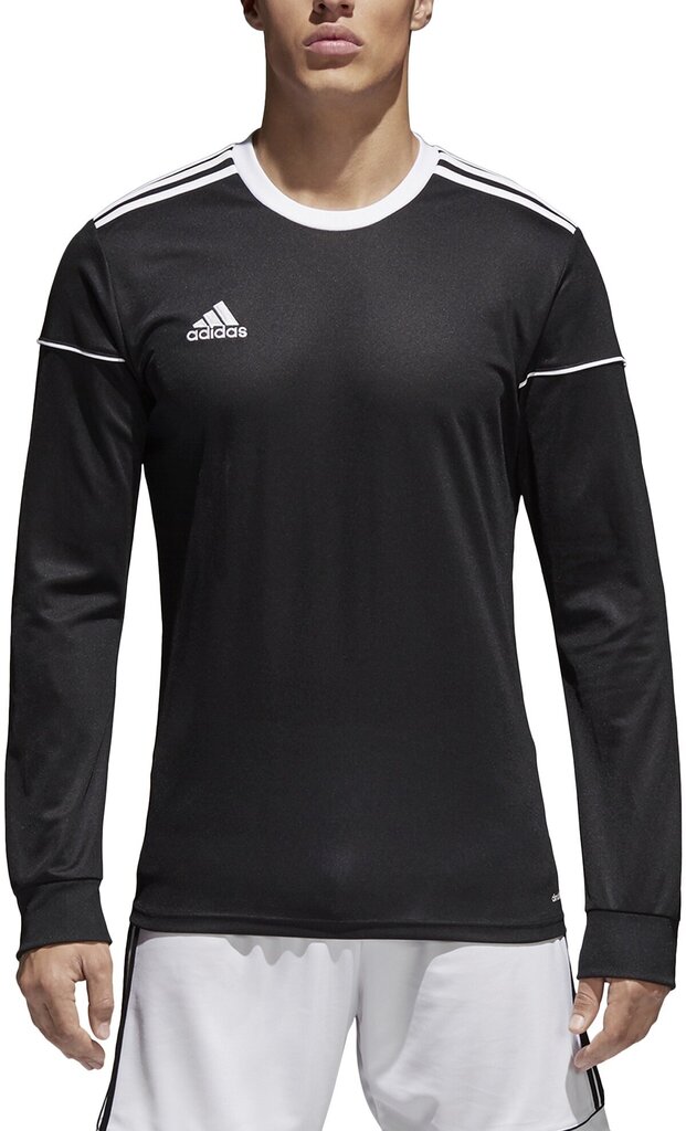 Jalgpalli T-särk Adidas Squad 17 Jsy Ls Black цена и информация | Meeste T-särgid | kaup24.ee