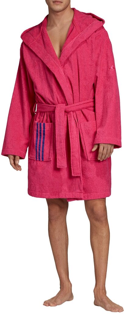 Hommikumantel Adidas Bathrobe Pink hind ja info | Meeste hommikumantlid, pidžaamad | kaup24.ee