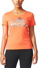 Pluus Adidas Bos Foil Orange цена и информация | Спортивная одежда для женщин | kaup24.ee