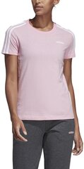 Pluus Adidas W E 3S Slim Tee Pink hind ja info | Naiste spordiriided | kaup24.ee