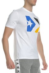 Футболка Converse Star Chevron Tri Color Tee White цена и информация | Meeste T-särgid | kaup24.ee