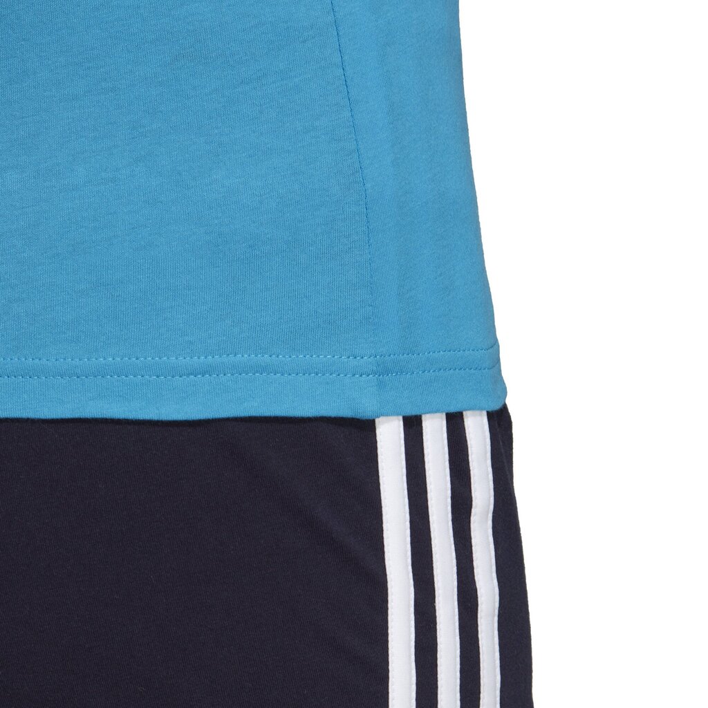 Pluus Adidas W E Lin Slim T Blue hind ja info | Naiste spordiriided | kaup24.ee