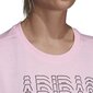 Pluus Adidas Lineage Id Tee Pink hind ja info | Naiste spordiriided | kaup24.ee