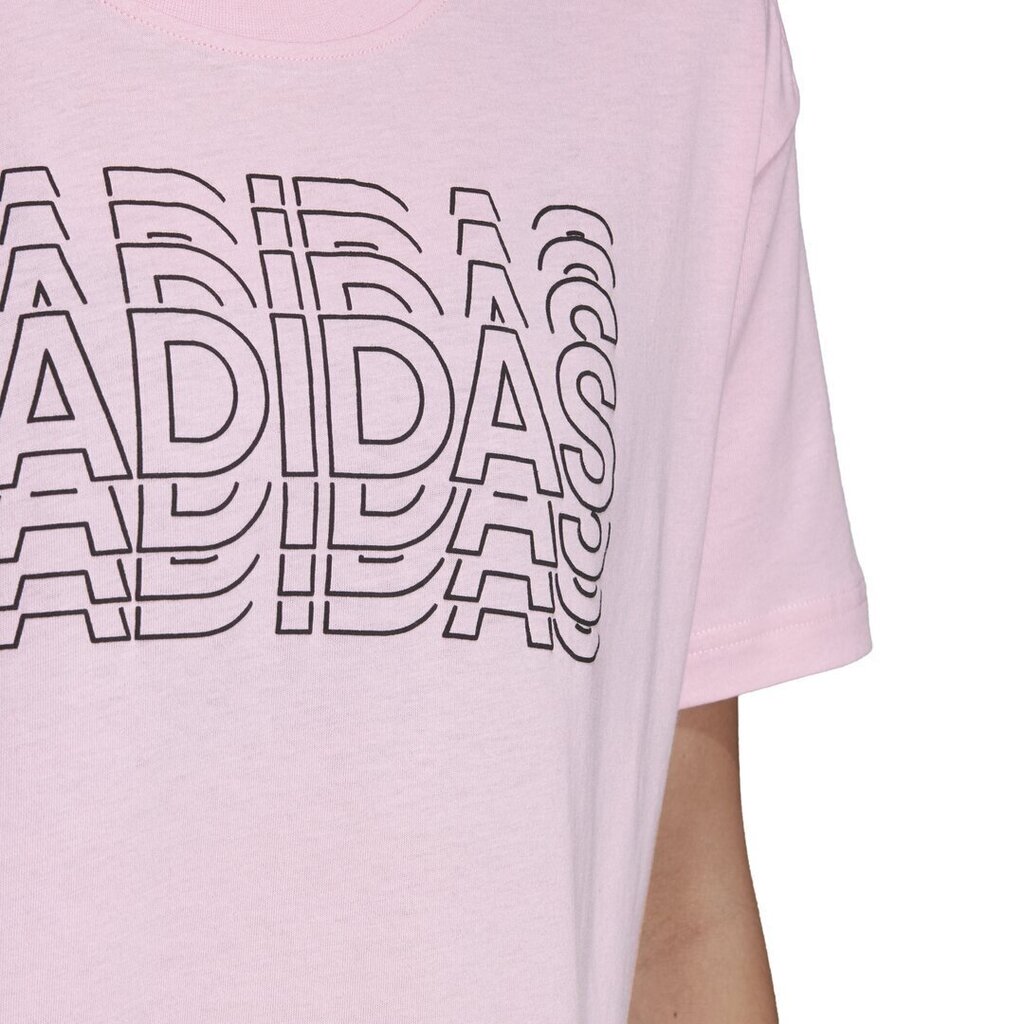 Pluus Adidas Lineage Id Tee Pink hind ja info | Naiste spordiriided | kaup24.ee