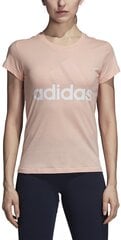 Pluus Adidas Ess Li Sli Tee Coral hind ja info | Naiste spordiriided | kaup24.ee