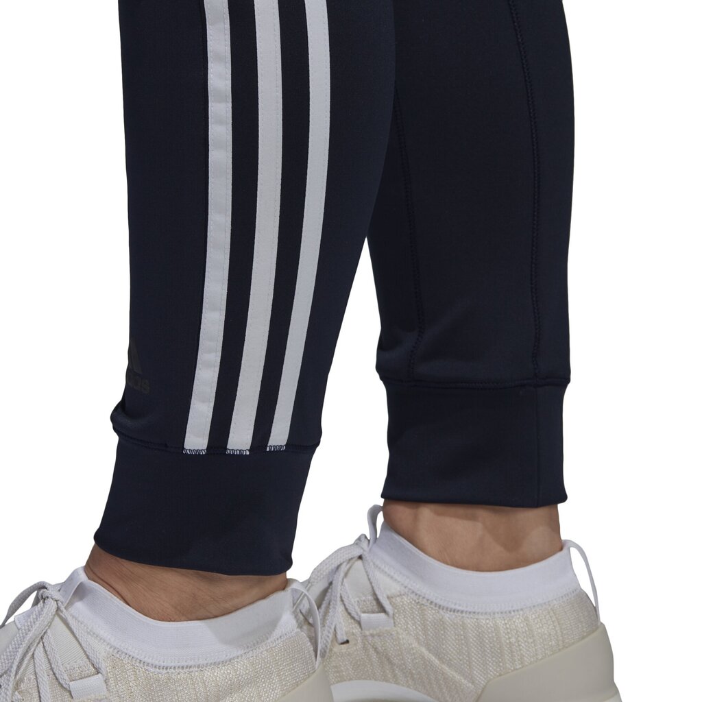 Retuusid Adidas D2M Cuff Pt 3S Navy hind ja info | Naiste spordiriided | kaup24.ee