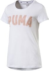 Pluus Puma Athletic Tee White hind ja info | Naiste T-särgid, topid | kaup24.ee