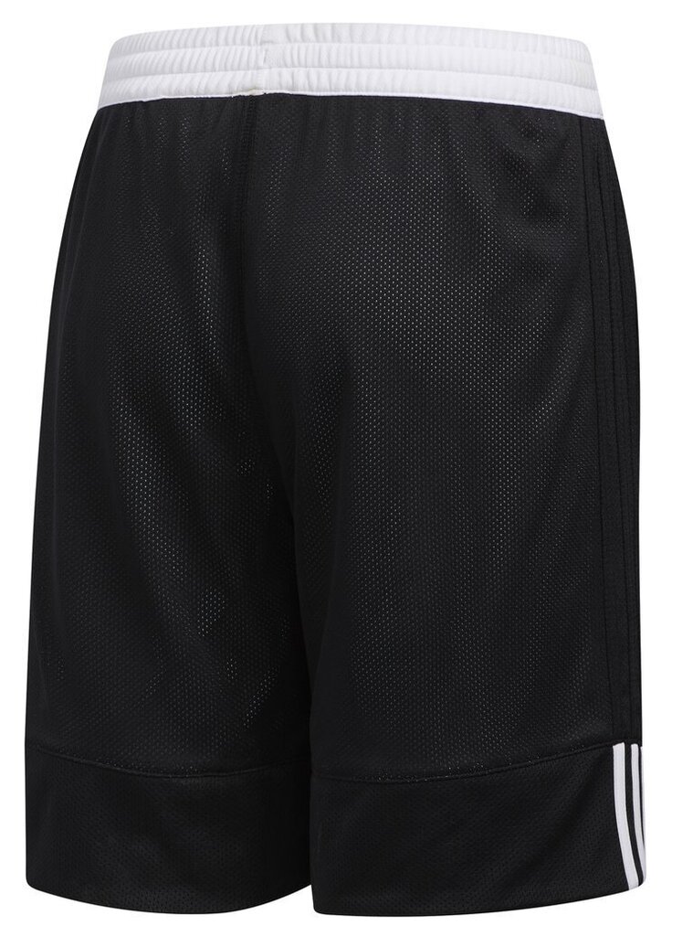 Lühikesed korvpallipüksid teismelistele Adidas 3G Spee Rev Black White цена и информация | Poiste lühikesed püksid | kaup24.ee