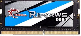 G.Skill Ripjaws DDR4 SODIMM 2x8GB 2666MHz CL18 (F4-2666C18D-16GRS) hind ja info | Operatiivmälu (RAM) | kaup24.ee